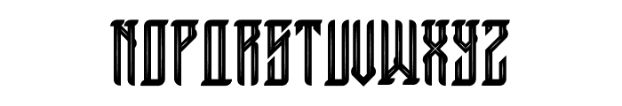 GRVS-SCYTHRONE-BOLD Decorative Font LOWERCASE