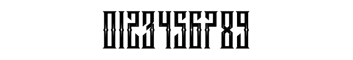 GRVS Wrecked Havoc Decorative Font OTHER CHARS
