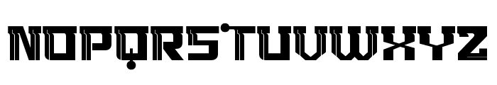 GUNEC-Regular Font UPPERCASE