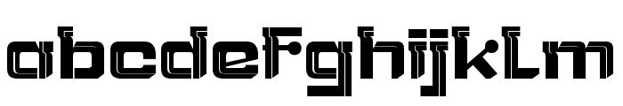 GUNEC-Regular Font LOWERCASE