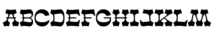 GUNS BUFORD Font UPPERCASE