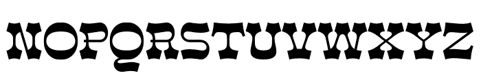 GUNS BUFORD Font UPPERCASE