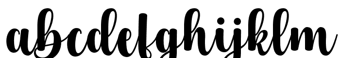 Gabbi Regular Font LOWERCASE