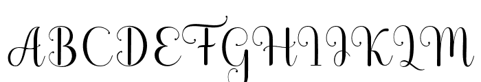 Gabita-Regular Font UPPERCASE