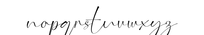 Gabitta Font LOWERCASE