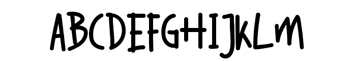 Gabriel-Regular Font UPPERCASE