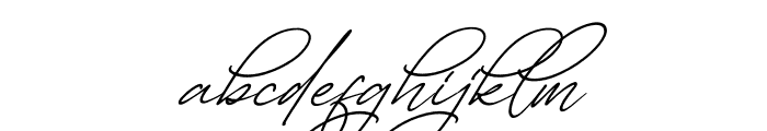 Gabriela Smithasa Italic Font LOWERCASE