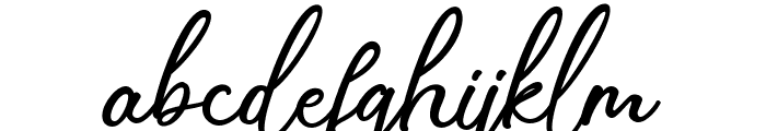 Gabriella Handwritten  Font LOWERCASE