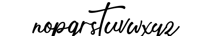 Gabriella Handwritten  Font LOWERCASE