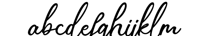 GabriellaHandwritten Font LOWERCASE
