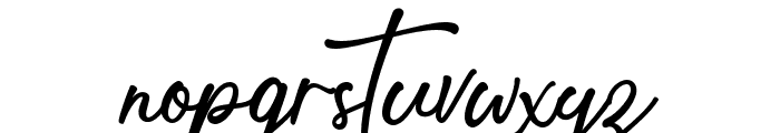 GabriellaHandwritten Font LOWERCASE