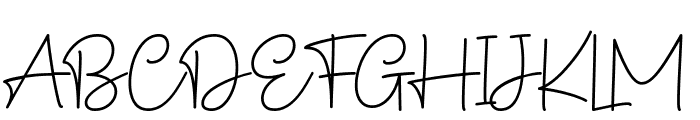 Gabrily Font UPPERCASE