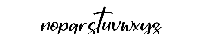 Gabryla Italic Font LOWERCASE