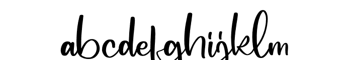 Gabryla Font LOWERCASE