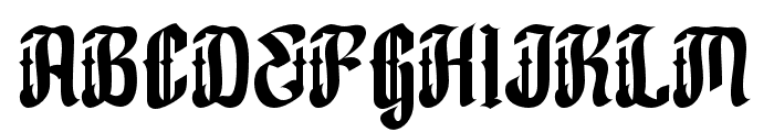 Gadevox-Regular Font UPPERCASE