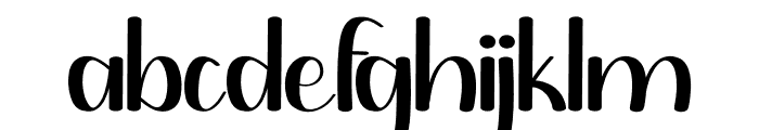 Gadget Font LOWERCASE