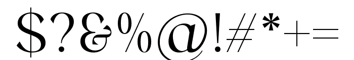 Gadhen-Regular Font OTHER CHARS