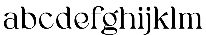Gadhen-Regular Font LOWERCASE