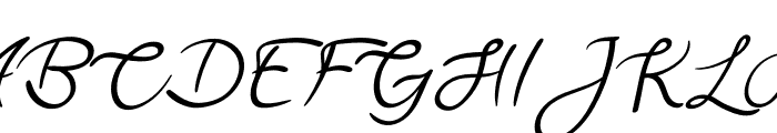 Gadigoke Font UPPERCASE