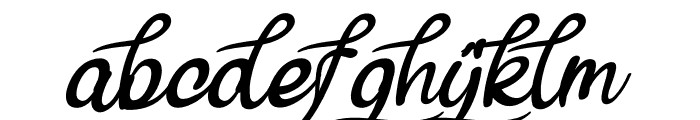 Gadigoke Font LOWERCASE