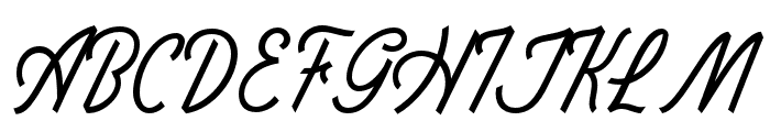 Gadira-Regular Font UPPERCASE