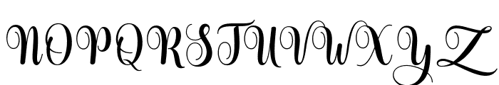Gadiya-Regular Font UPPERCASE