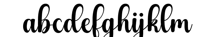 Gadiya-Regular Font LOWERCASE