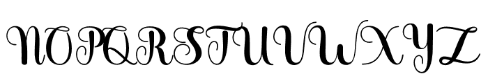 Gadyum Font UPPERCASE