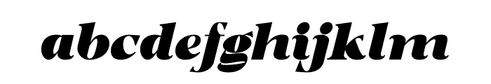 Gafeniv Italic Font LOWERCASE