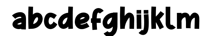 Gaffuk Font LOWERCASE