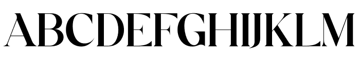 Gafing Font UPPERCASE