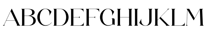 Gafitte Font UPPERCASE