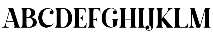 GaftaRegular Font UPPERCASE