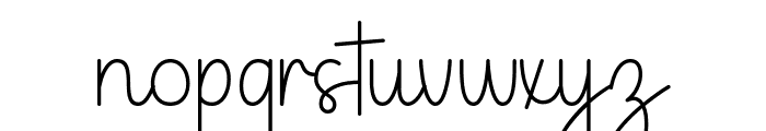 Gagama Font LOWERCASE