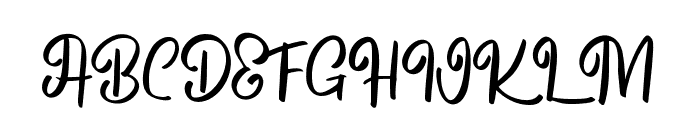 Gahesia Font UPPERCASE