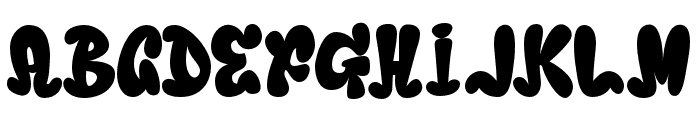 Gahir Font UPPERCASE