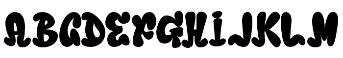 Gahir Font LOWERCASE