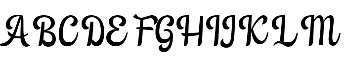 Gaikellos Script Regular Font UPPERCASE
