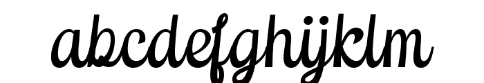 GaikellosScript-Regular Font LOWERCASE