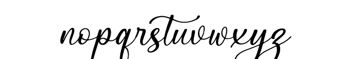 Gailesta Italic Font LOWERCASE