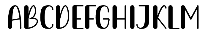 Gaily Font UPPERCASE