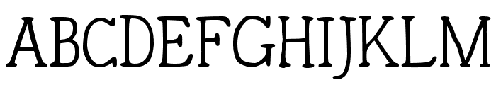 Gain And Reverb Regular Font UPPERCASE