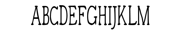 GainAndReverb-Condensed Font UPPERCASE