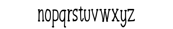 GainAndReverb-Condensed Font LOWERCASE