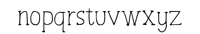 GainAndReverb-Thin Font LOWERCASE
