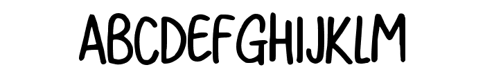 Gajah Marker Regular Font UPPERCASE