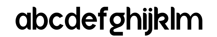 Gajkley Font LOWERCASE