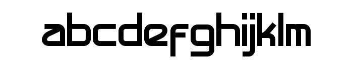 GalacticForce Regular Font LOWERCASE