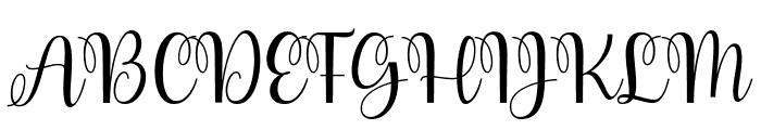 Galathia Font UPPERCASE