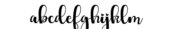 Galathia Font LOWERCASE